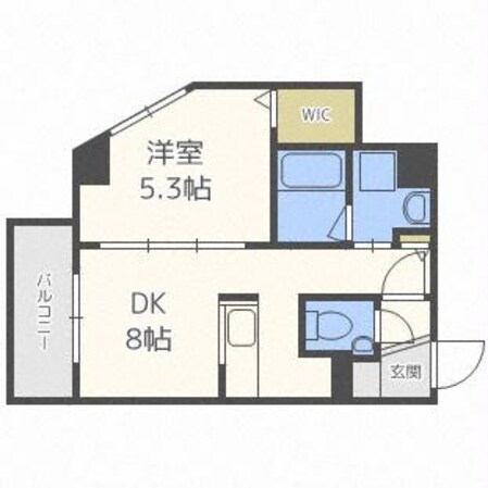 クラッセ北大前の物件間取画像